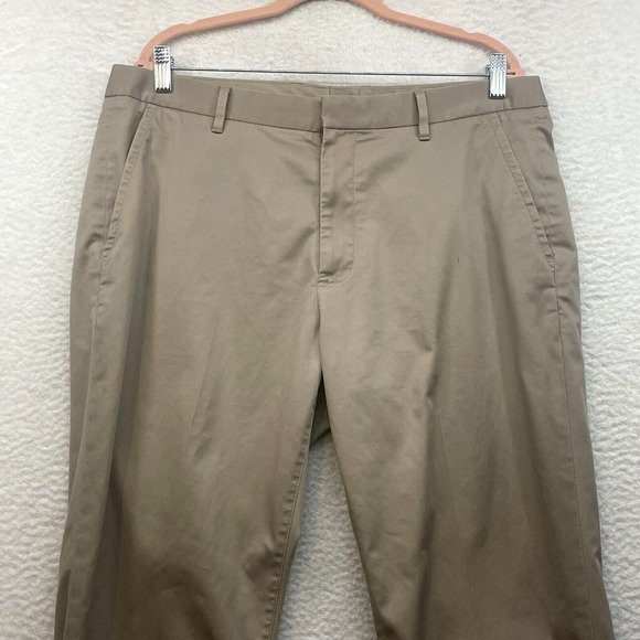 Bonobos Pants Mens 36x32 Tan Friday Chinos Weekday Warrier Office Golf Casual - Picture 4 of 14